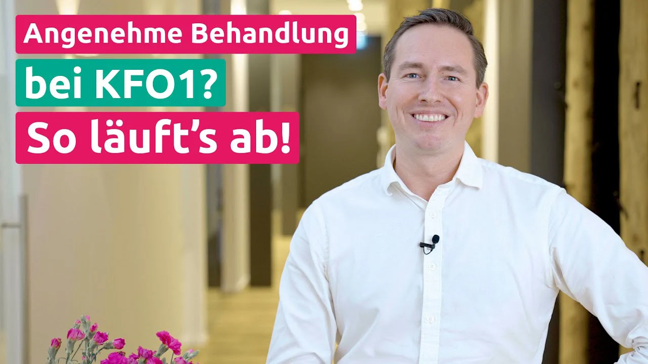 Angenehme Behandlung Kieferorthopädie
